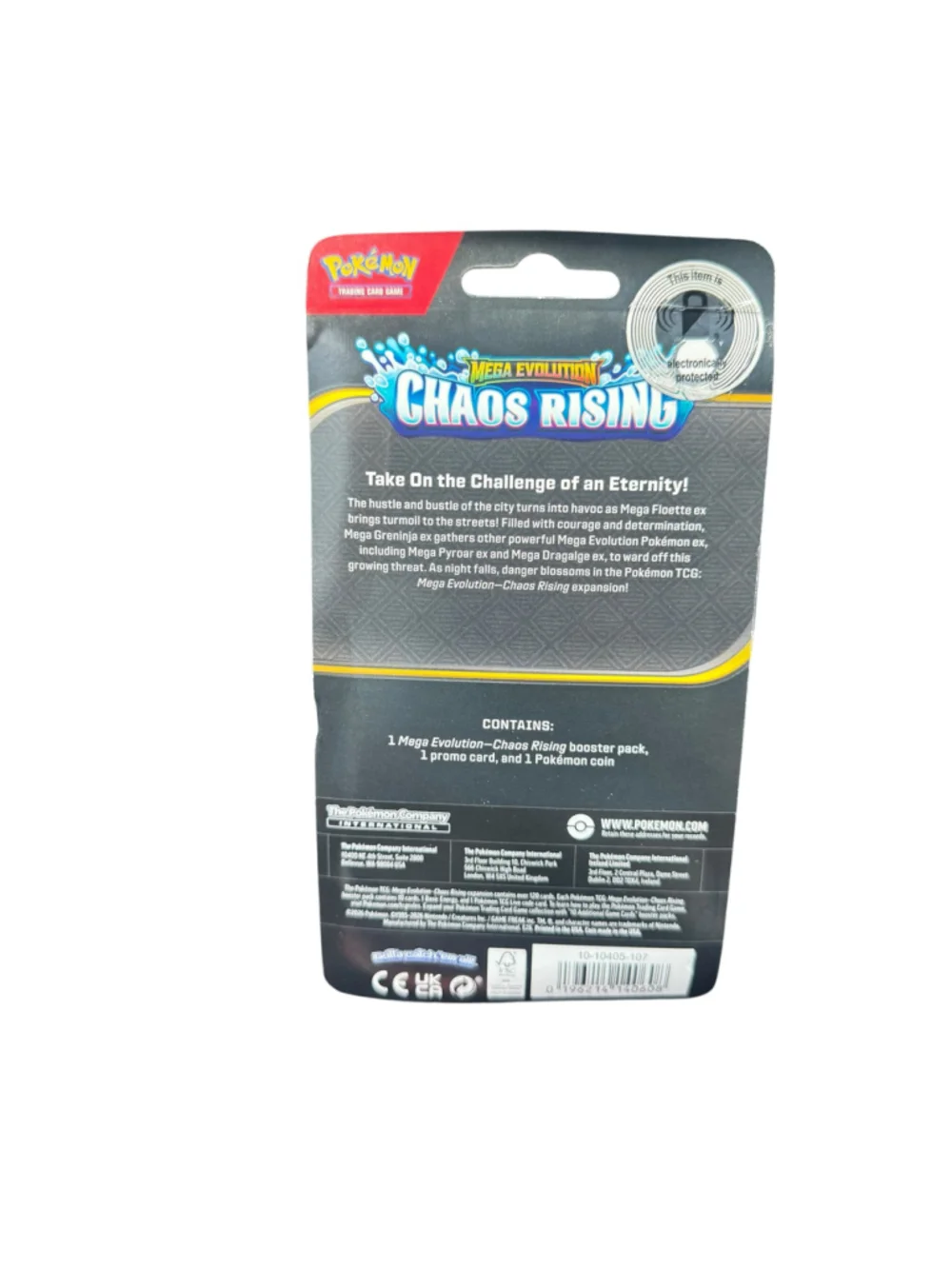 Pokémon Mega Evolution Chaos Rising Toxel Trading Card Pack New Sealed